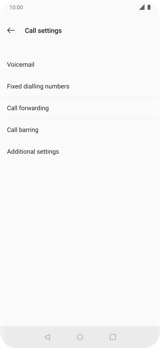 Press Fixed dialling numbers.