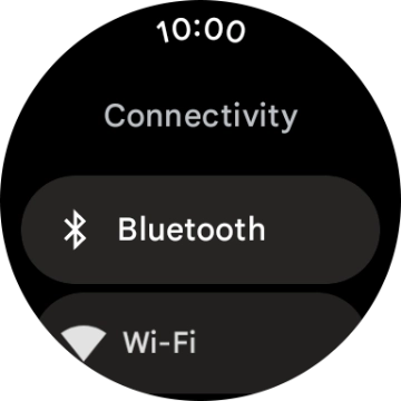 Press Bluetooth.
