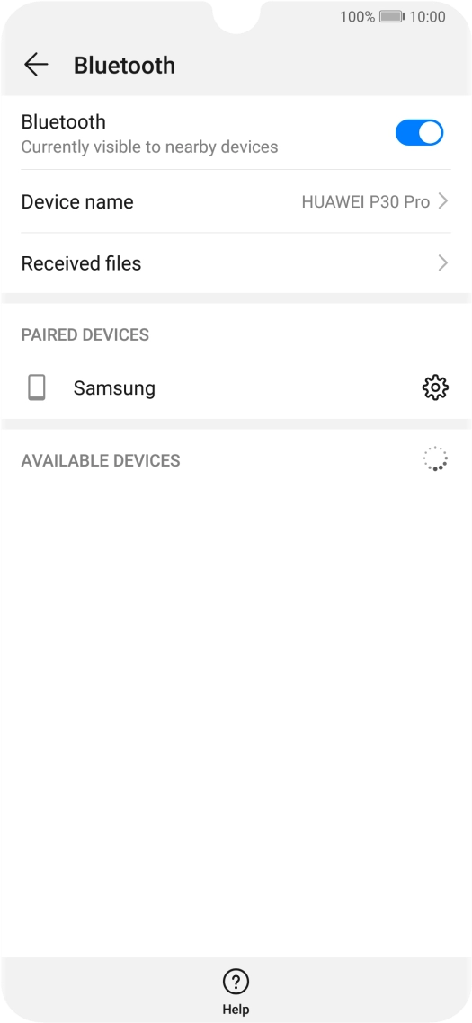 Slide your finger upwards starting from the bottom of the screen to return to the home screen.
