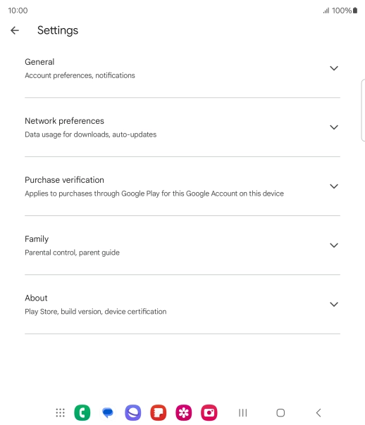 Press Network preferences.