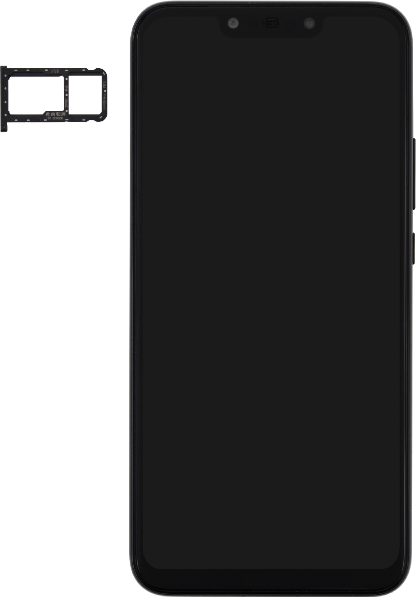 Turn your SIM so the angled corner of the SIM matches the angled corner of the SIM holder.