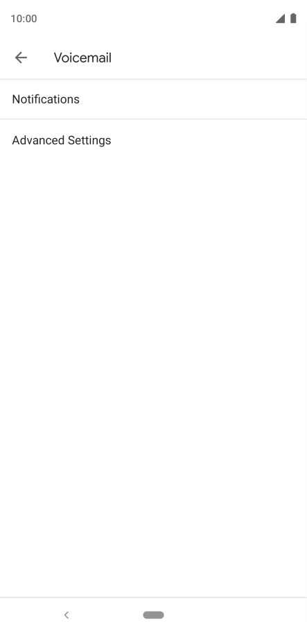 Press Advanced Settings.