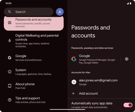 Slide your finger upwards starting from the bottom of the screen to return to the home screen.