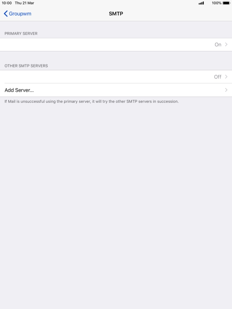 Press the field below 