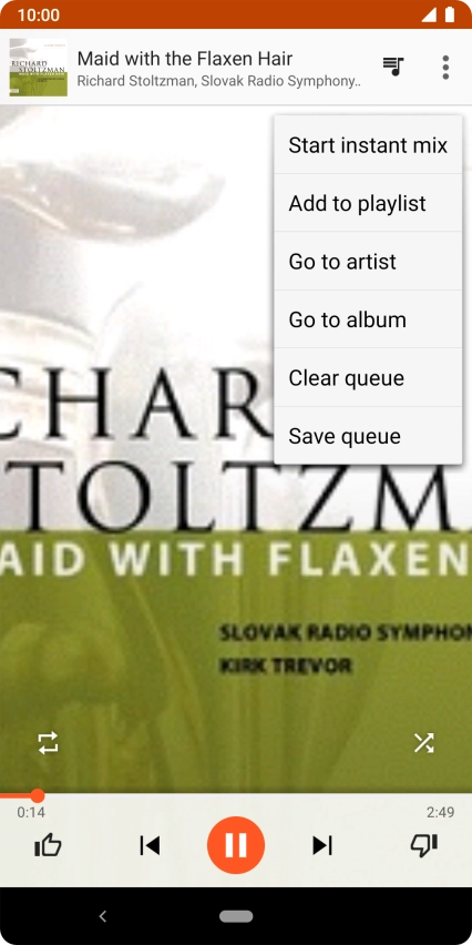 Press Add to playlist.