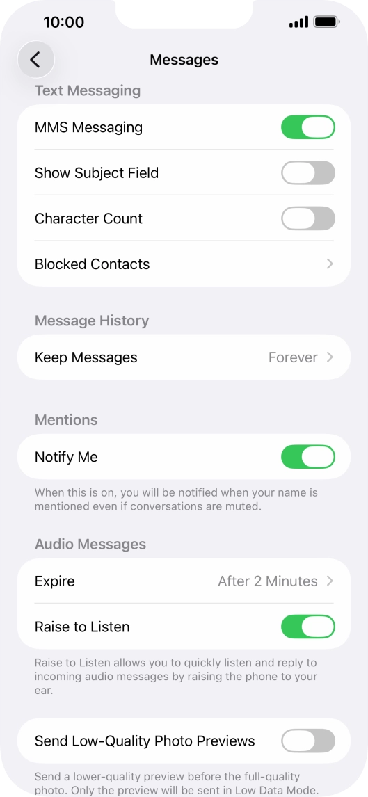Slide your finger upwards starting from the bottom of the screen to return to the home screen.