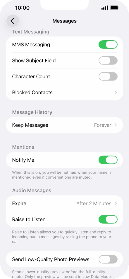 Slide your finger upwards starting from the bottom of the screen to return to the home screen.