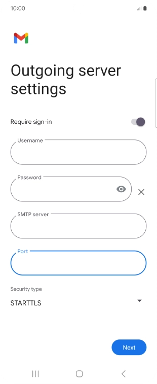 Press the drop down list below 
