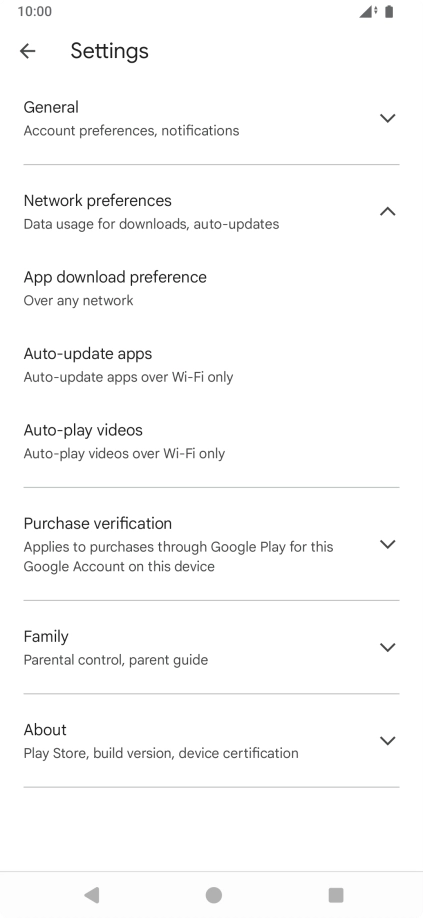 Press Auto-update apps.