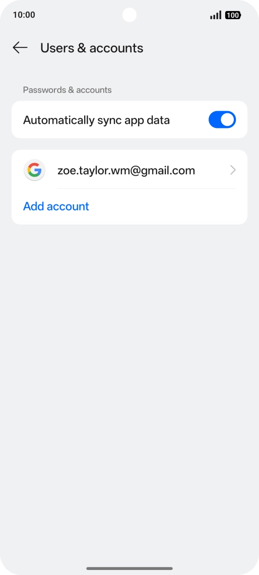 Slide your finger upwards starting from the bottom of the screen to return to the home screen.
