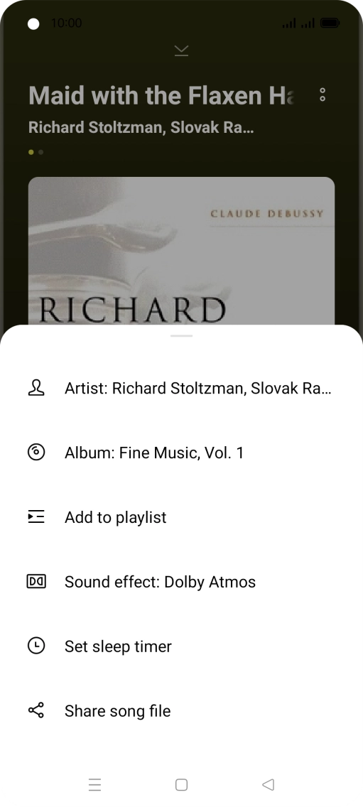 Press Add to playlist.