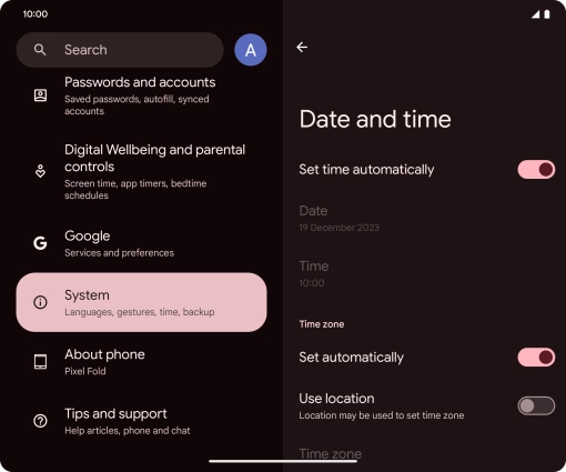 Slide your finger upwards starting from the bottom of the screen to return to the home screen.