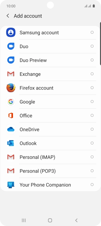 Press Personal (POP3).