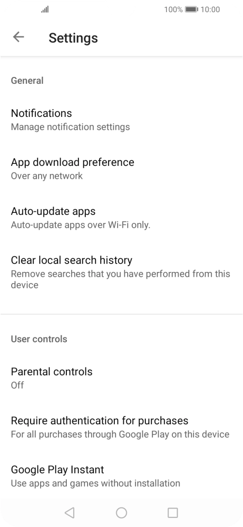 Press Auto-update apps.