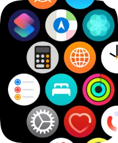 Press the Maps icon.