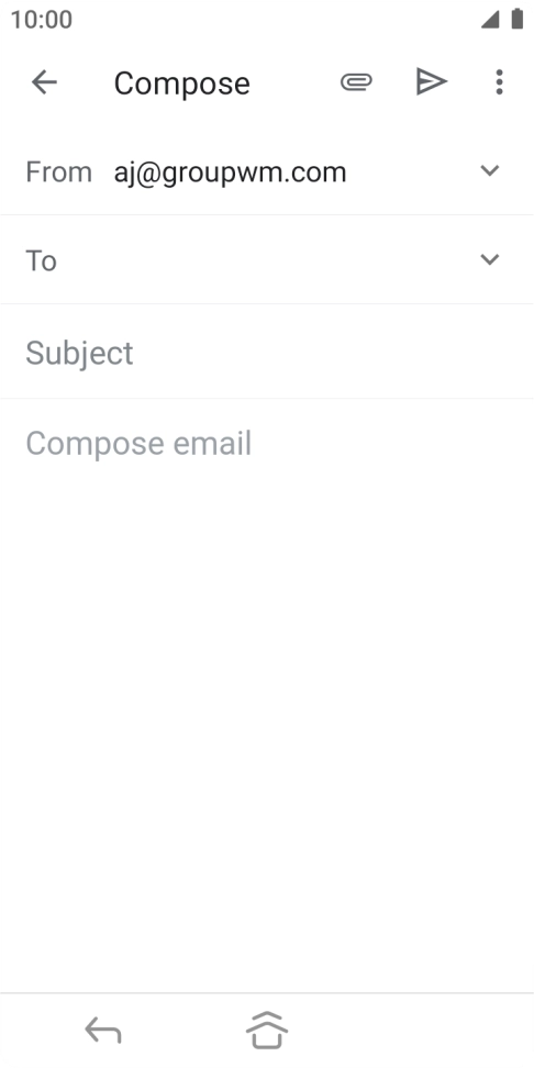 Press the field next to 