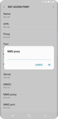Key in 149.254.201.135 and press OK.