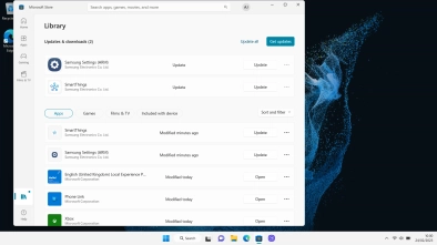 Click Update all and wait while your apps are updated.