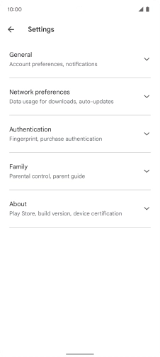 Press Network preferences.