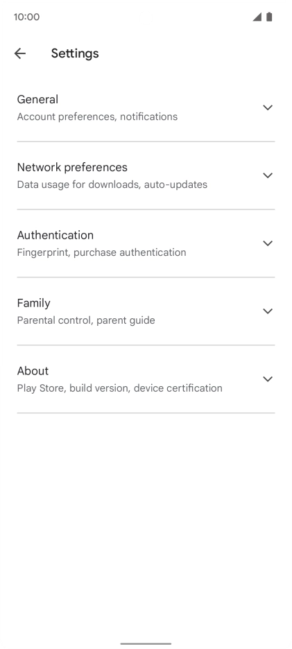 Press Network preferences.
