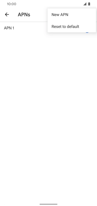 Press New APN.