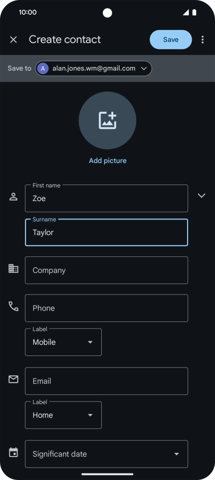 Press Phone and key in the required phone number.