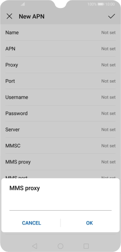 Key in 149.254.201.135 and press OK.