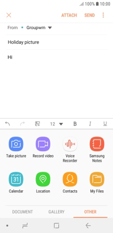 Press My Files and go to the required folder.