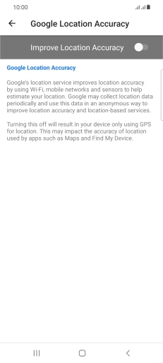 If you press the indicator next to 