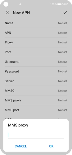 Key in 149.254.201.135 and press OK.