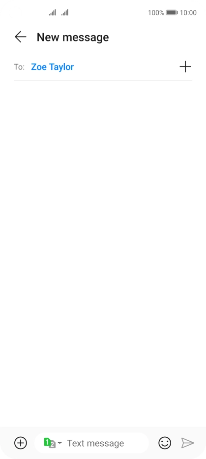 Press the SIM drop down list.