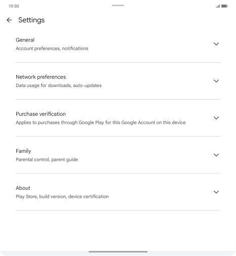 Press Network preferences.