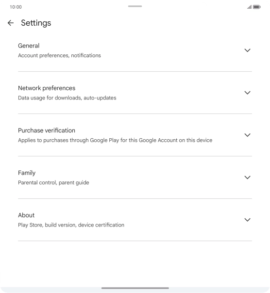 Press Network preferences.