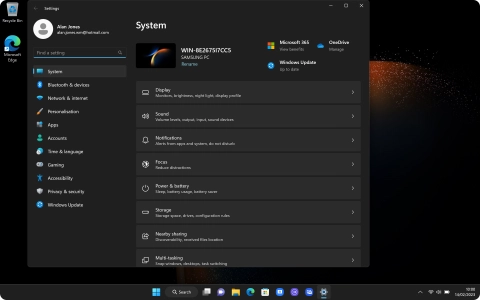 Click Windows Update.