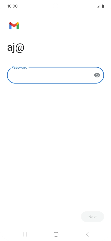 Press the field below 