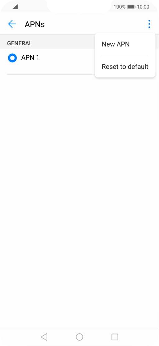 Press New APN.