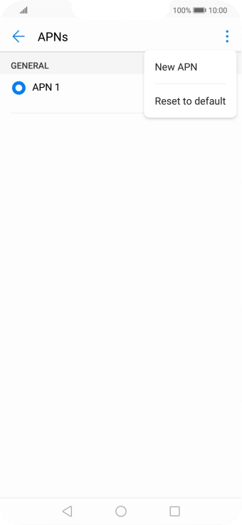 Press New APN.