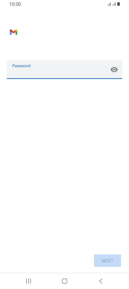 Press the field below 