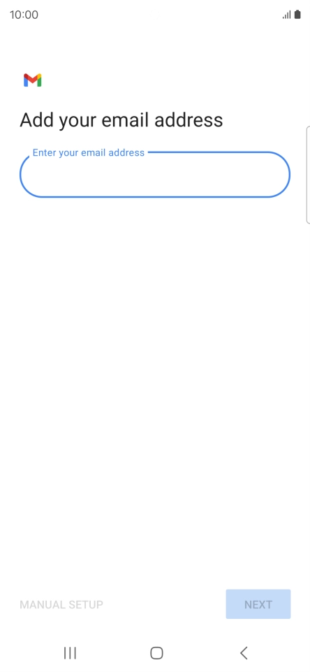 Press the field below 