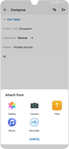Press Files and go to the required folder.