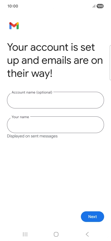 Press the field below 