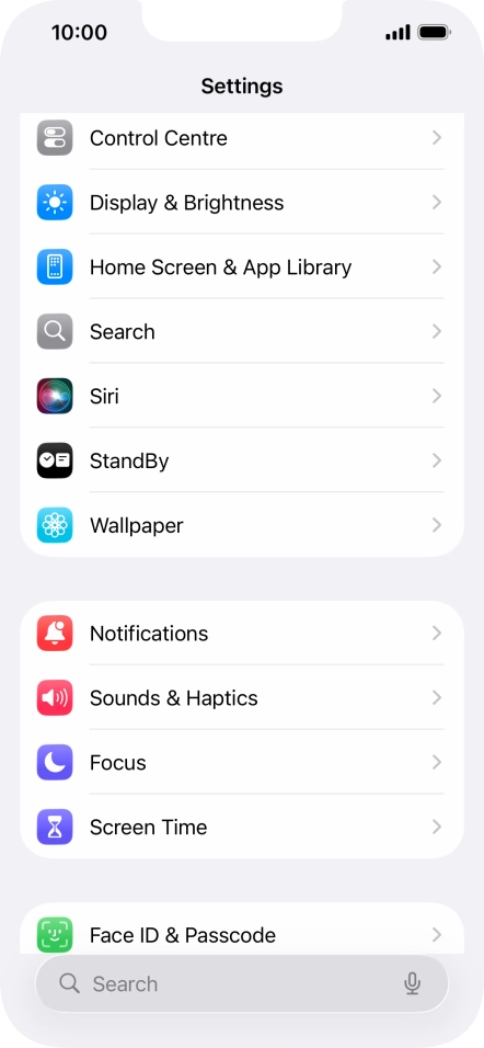 Press Home Screen & App Library.