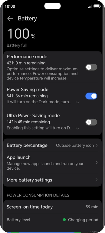 Slide your finger upwards starting from the bottom of the screen to return to the home screen.