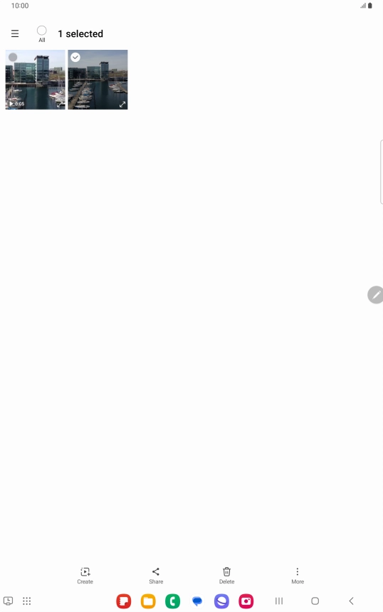 Press the field above 