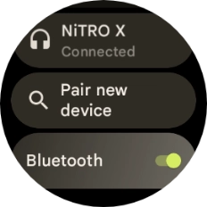 Press the crown to return to the home screen.