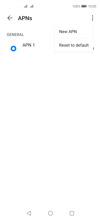 Press New APN.