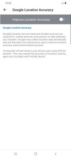 If you press the indicator next to 