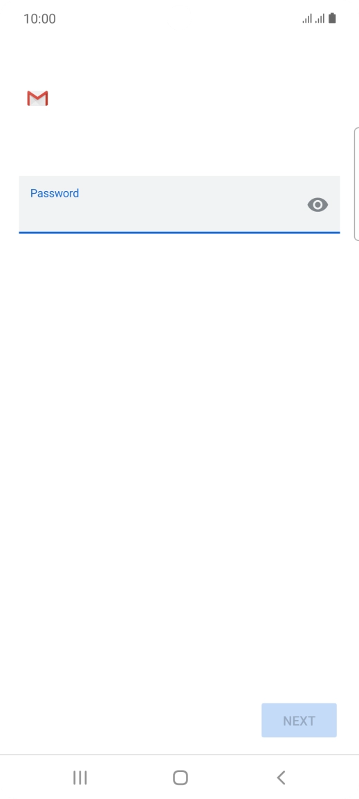 Press the field below 