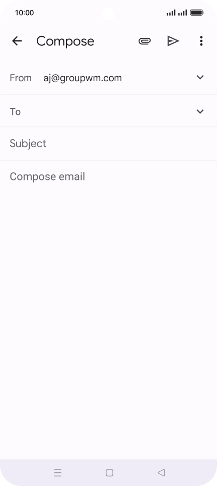 Press the field next to 