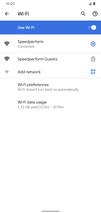 Slide your finger upwards starting from the bottom of the screen to return to the home screen.